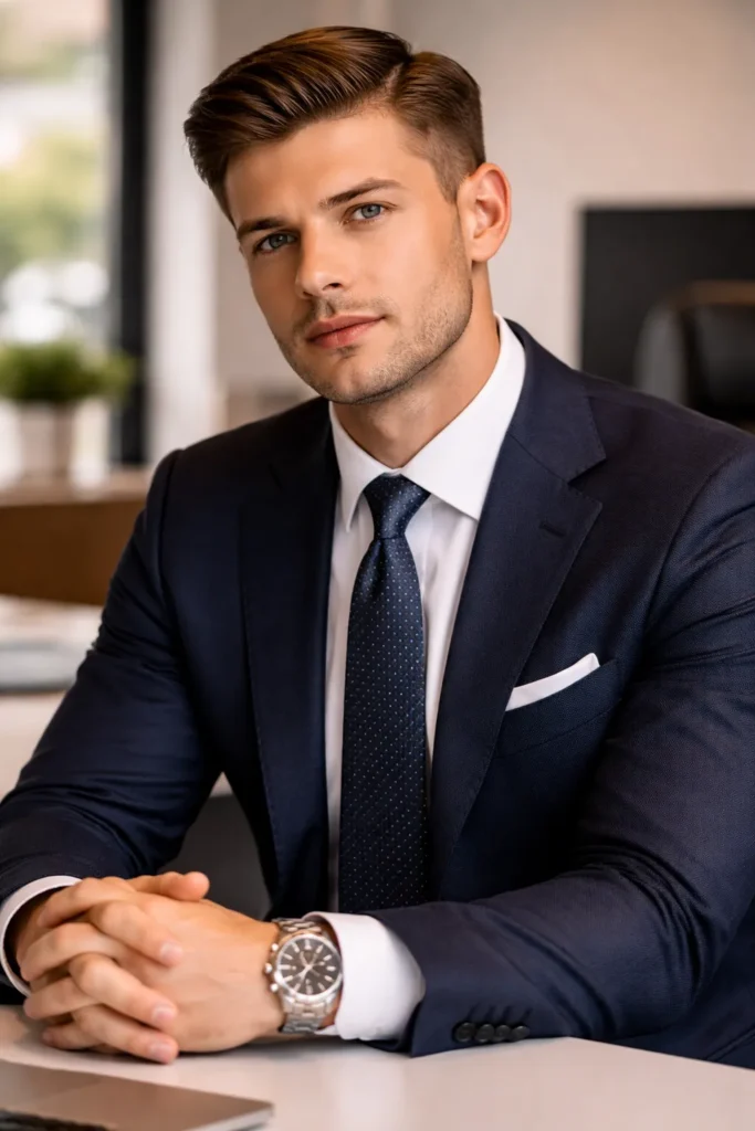 Ivy League Cut (Modern Edge)