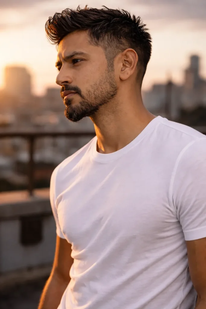  Jawline Focused Patchy Beard