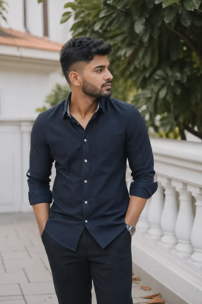 Layered Top Low Fade