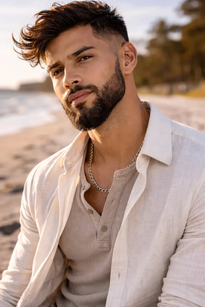 Long Beard With Loose Texture