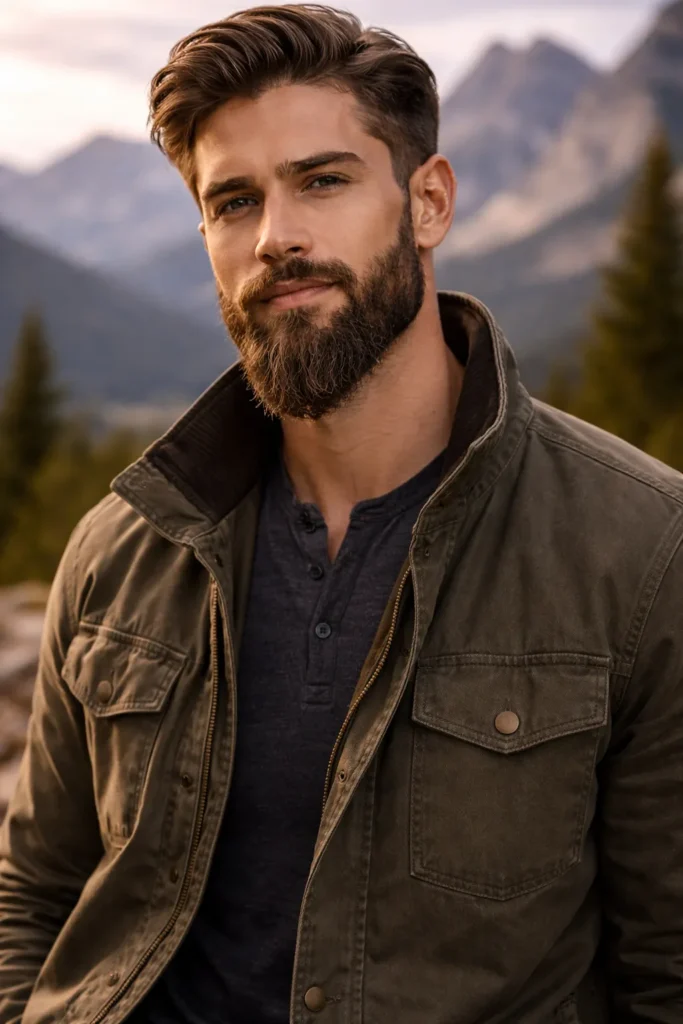 Long Beard With Tapered Length