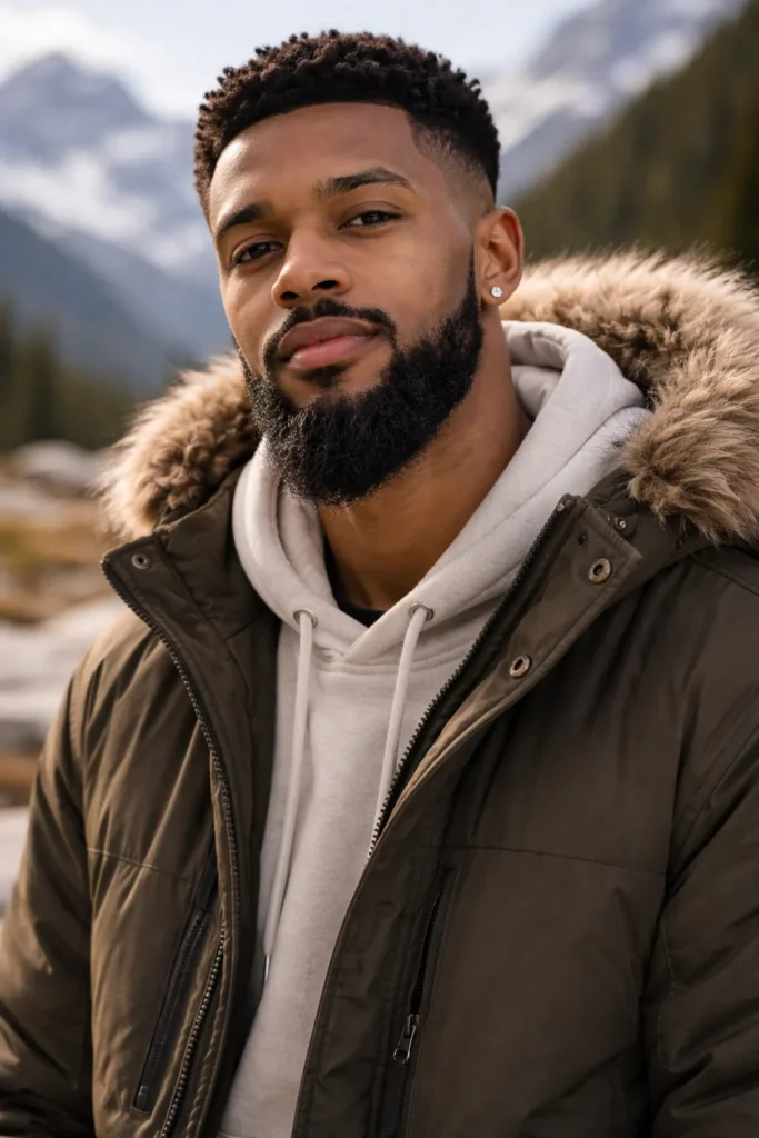 Long Chin-Forward Beard