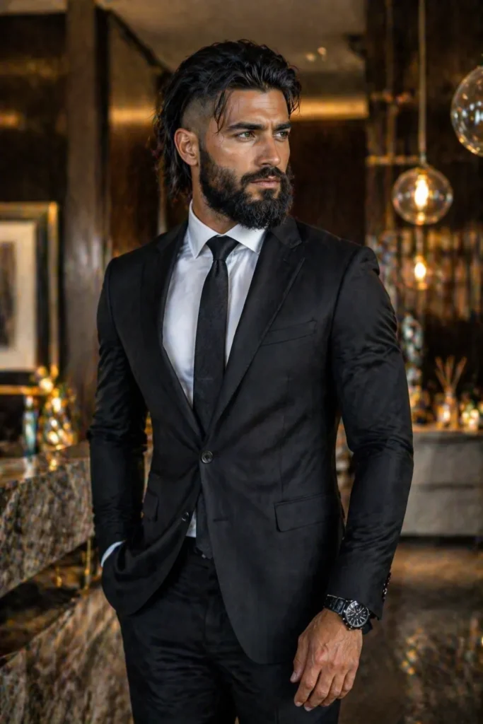 Long Top Short Sides (Modern Gentleman)