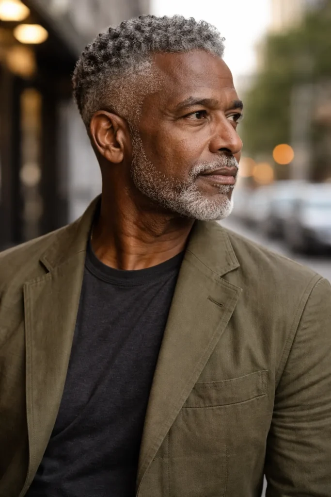 Low Fade with Natural Texture