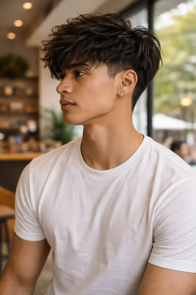 Low Taper Textured Layered Flow