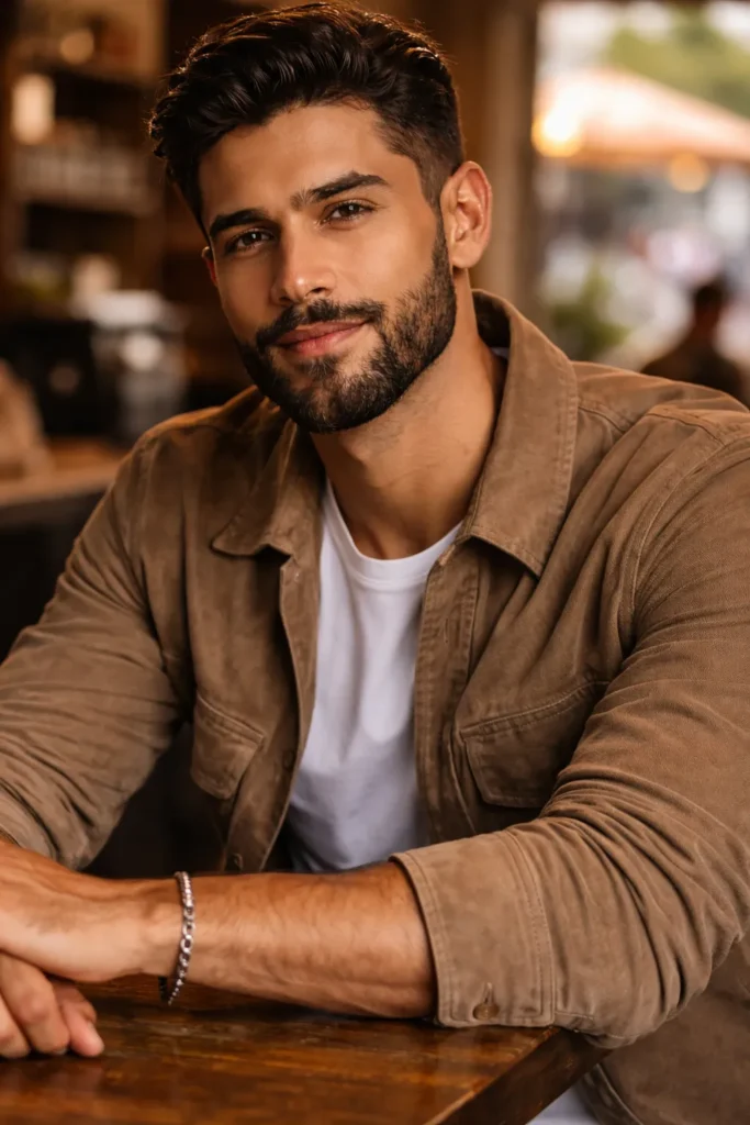 Medium Beard With Soft Side Layers