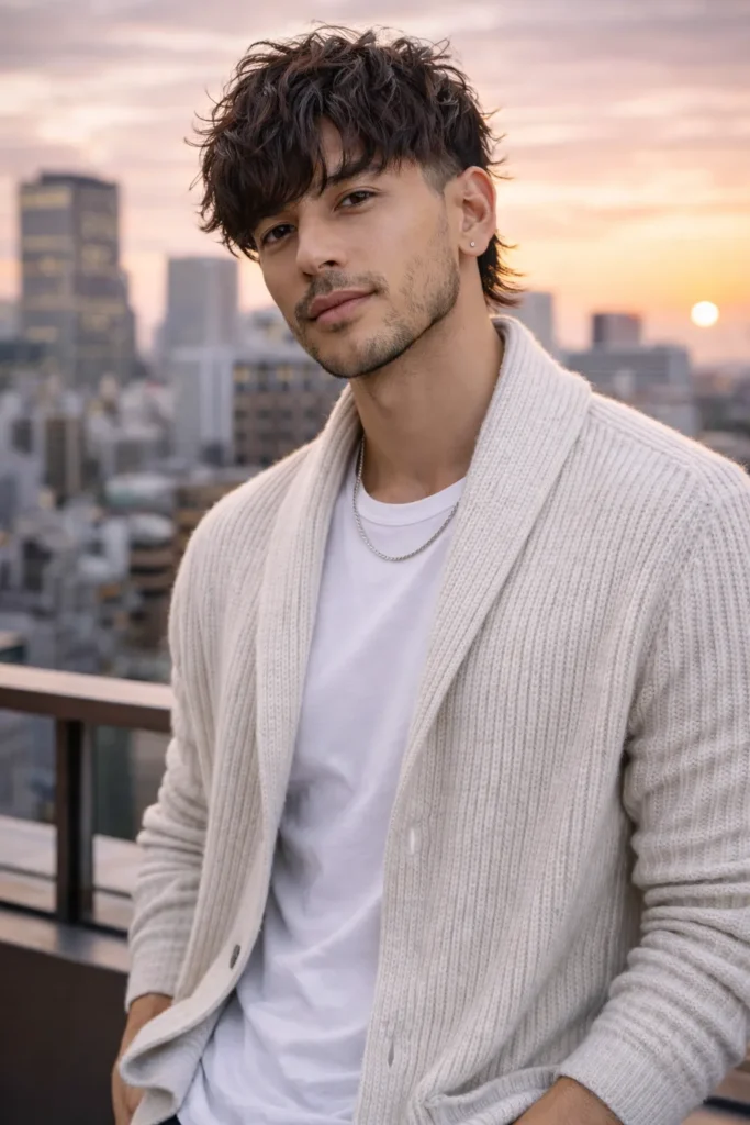 Medium Japanese Wolf Cut