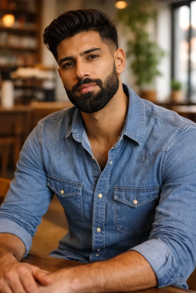 Medium-Length Textured Viking Beard