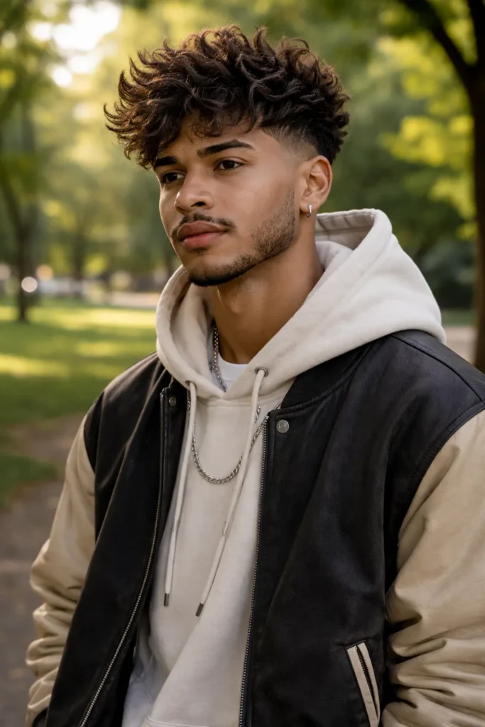 Messy Flow with Natural Taper