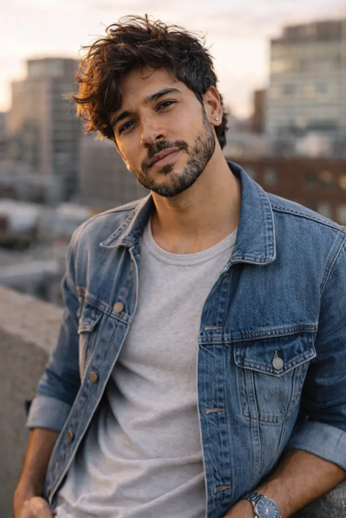 Messy Medium Feather Cut