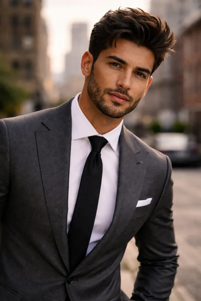  Messy Textured Quiff