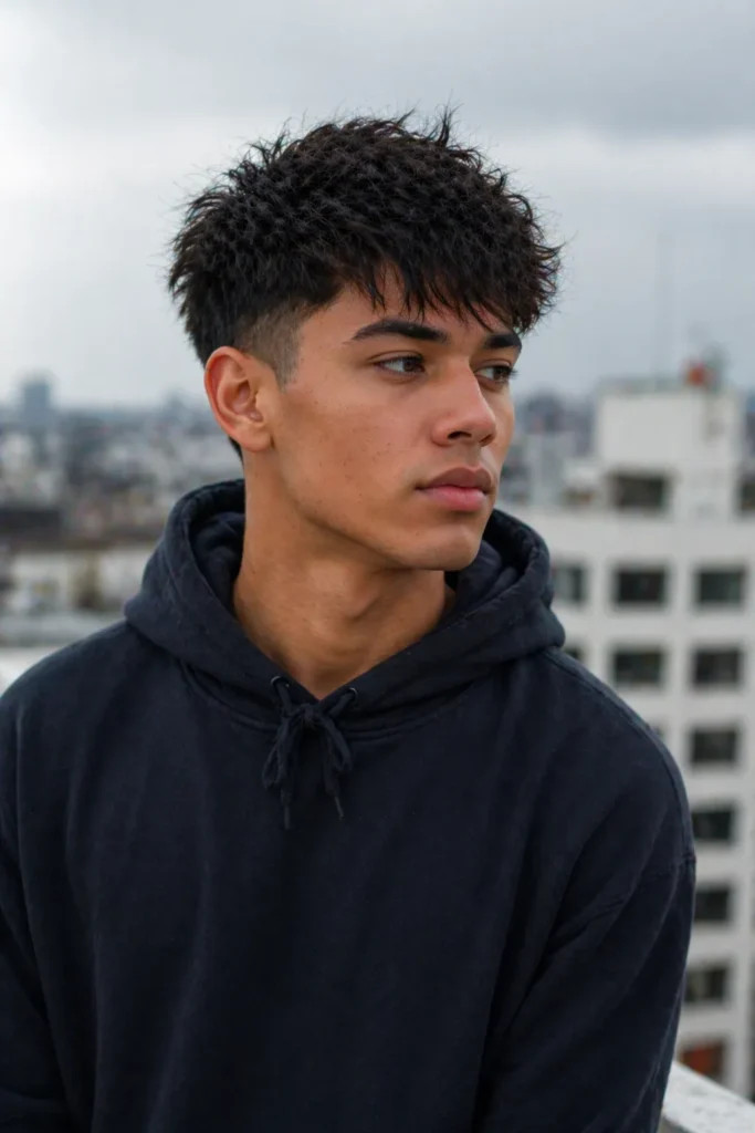 Messy Textured Short Cut