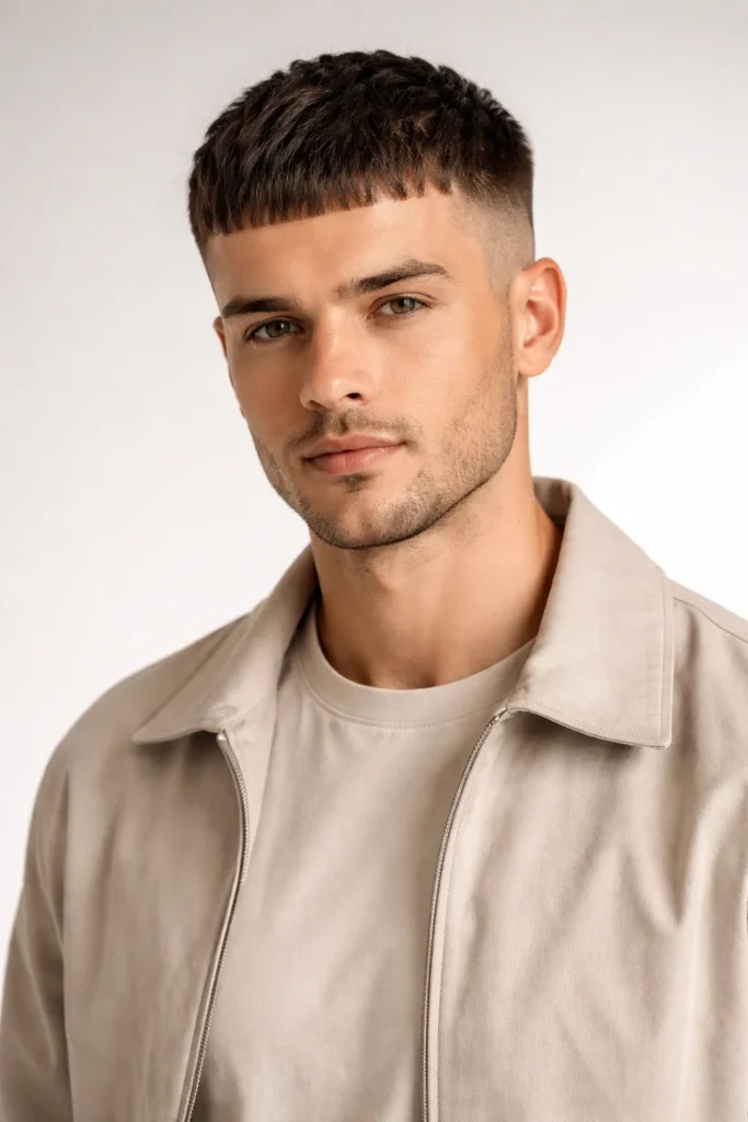 Micro Taper Fade with French Crop