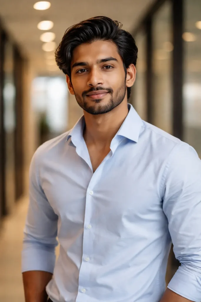  Mid-Length Flow + Tapered Beard Line