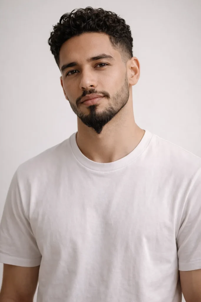 Minimal Clean Pointed Beard