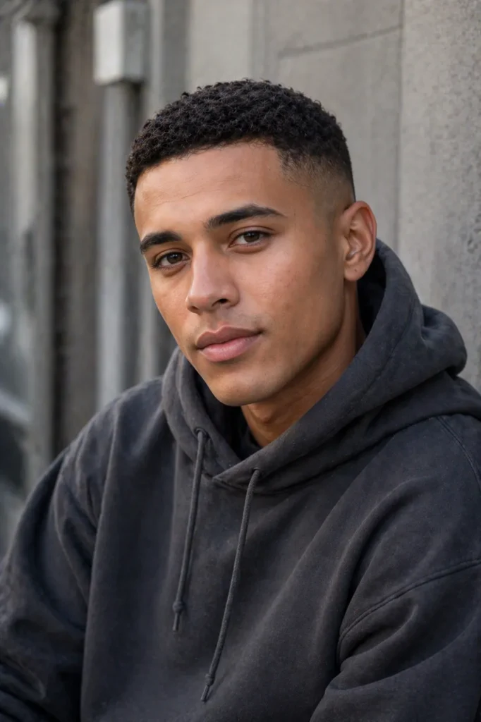 Minimal Short Top with Fade