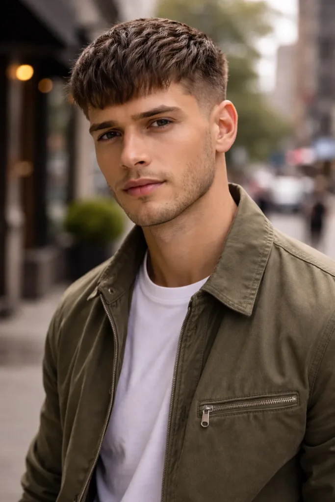 Modern Caesar with Texture