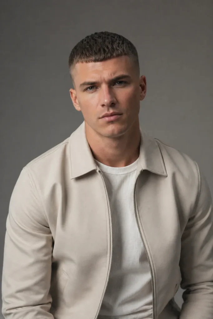 Modern Crop Buzz Cut (Short with Trendy Texture)