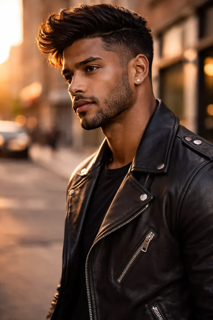 Modern Side-Swept Cut