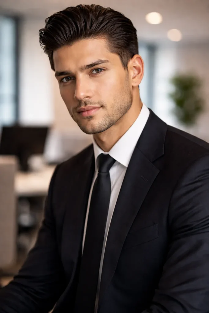 Modern Slick Back (Matte Finish)