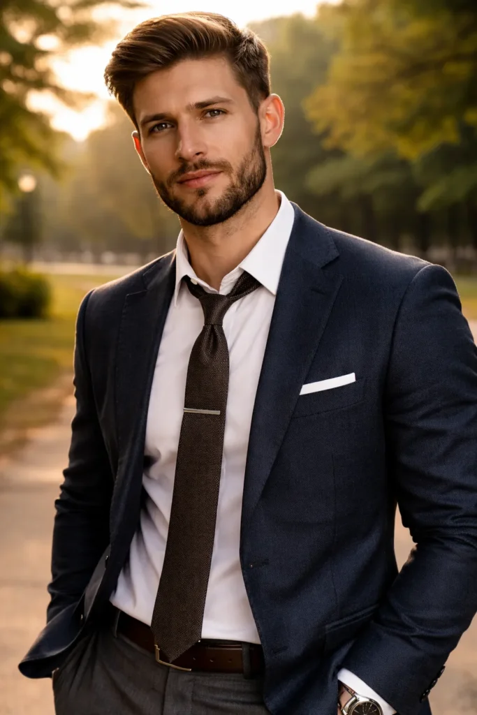 Mediterranean Beard with Natural Cheek Lines