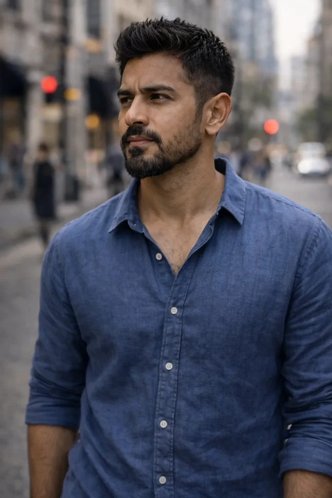 Natural Medium Stubble Even Texture