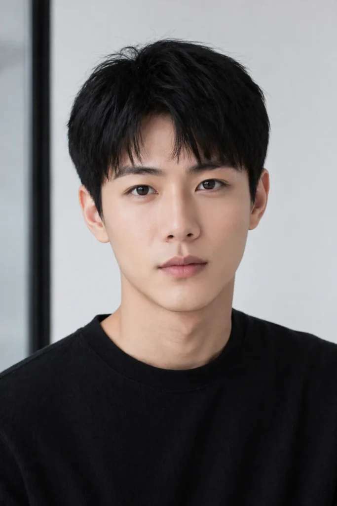 Natural Straight Short Hair