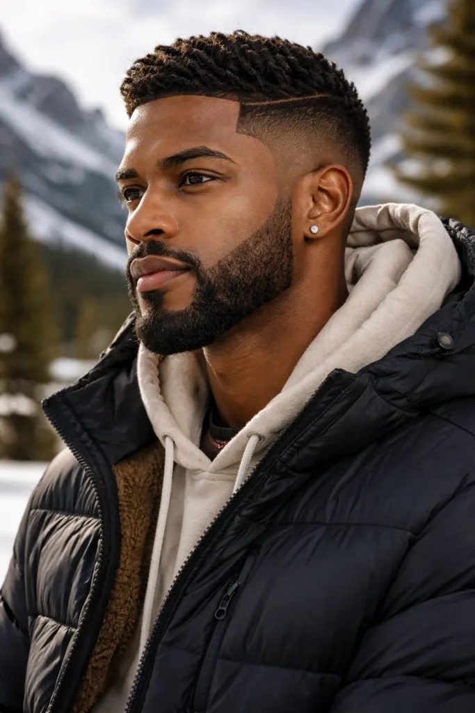 Natural Textured Beard Style