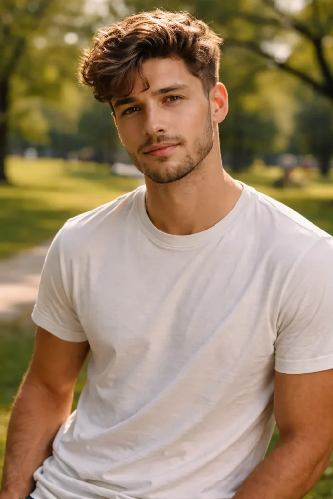 Natural Volume Cut with Soft Taper