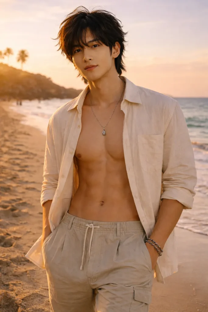 Natural Wave Texture Wolf