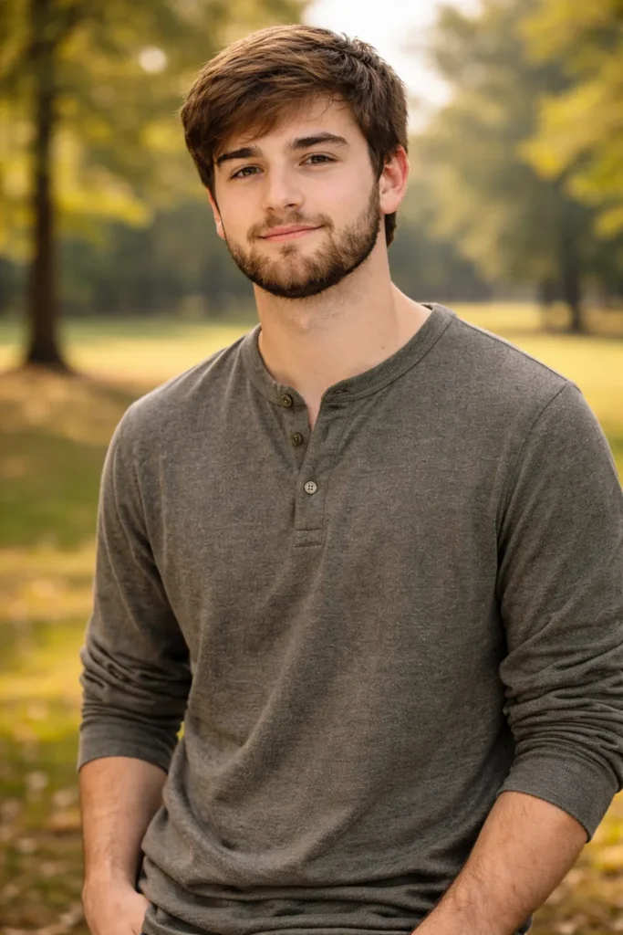 Neck Beard Clean Style