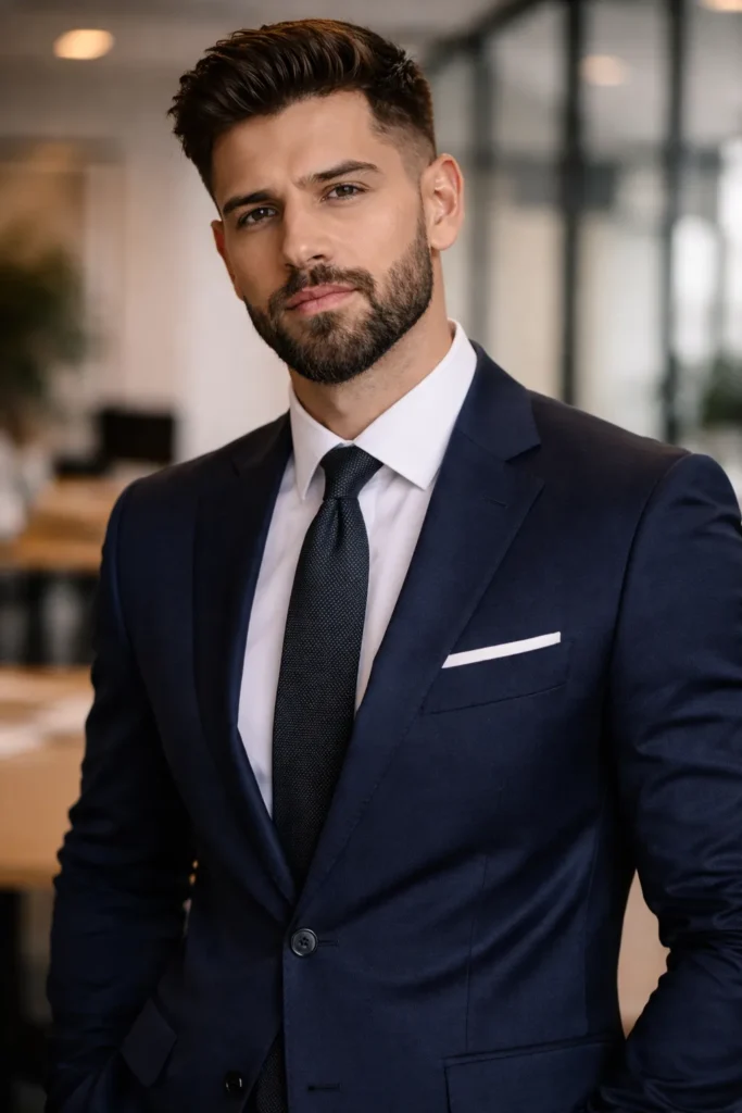 Office-Ready Pointed Beard