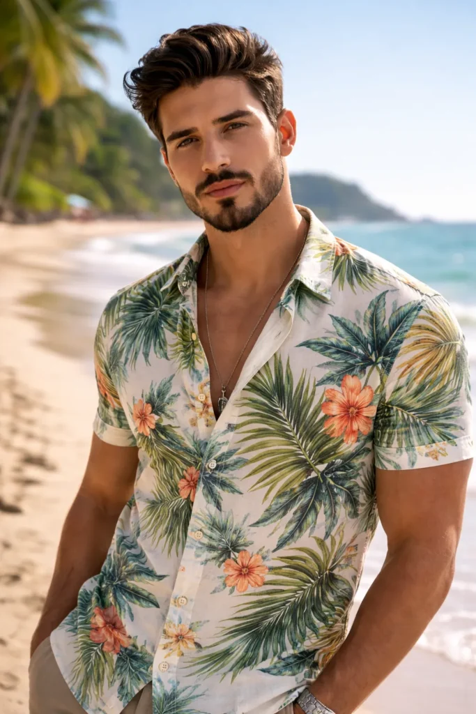 Pointed Chin Beard Style