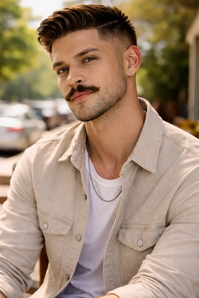 Pyramid Mustache Style