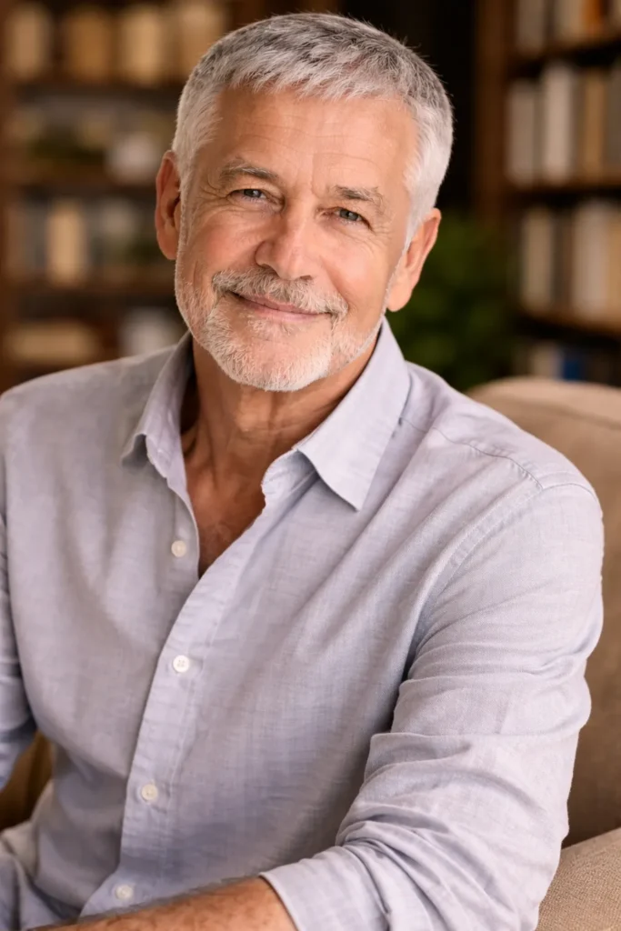 Refined Crew Cut with Soft Edges