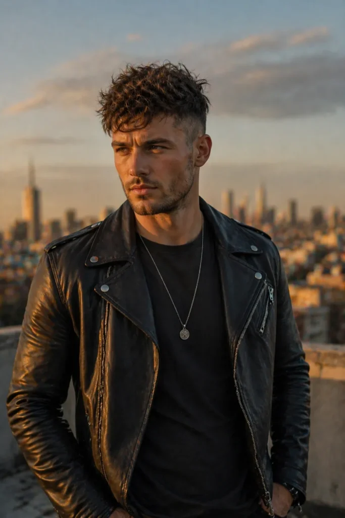 Rugged Undercut with Tousled Top