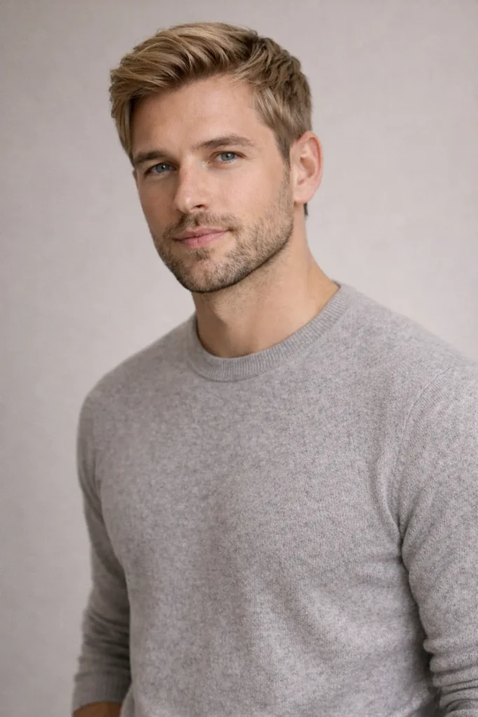 Scandinavian Clean-Cut Stubble