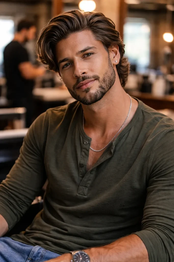  Scissor-Cut Feathered Style