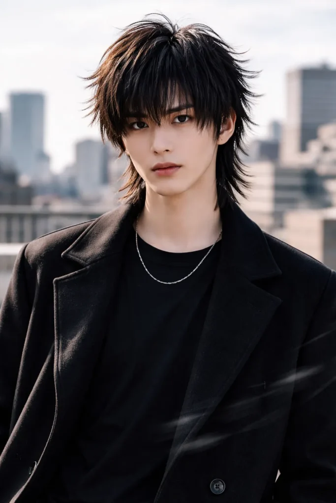 Sharp Fringe Edge Wolf