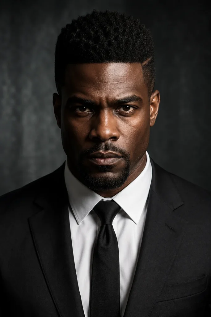 Sharp Sculpted Actor Quiff