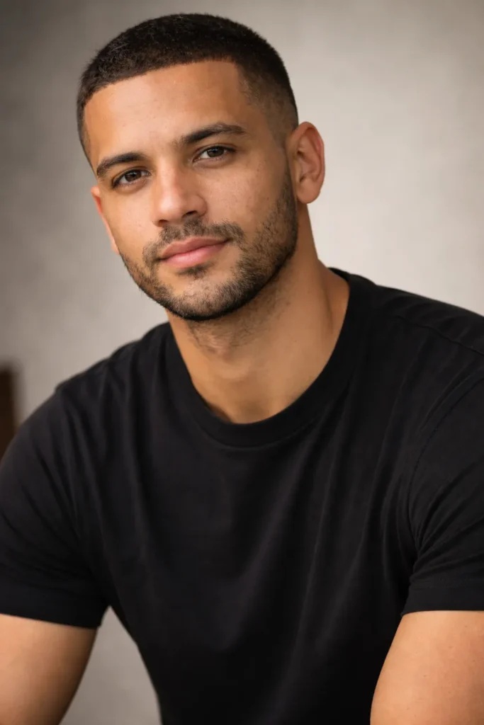 Short Beard With Clean Cheeks