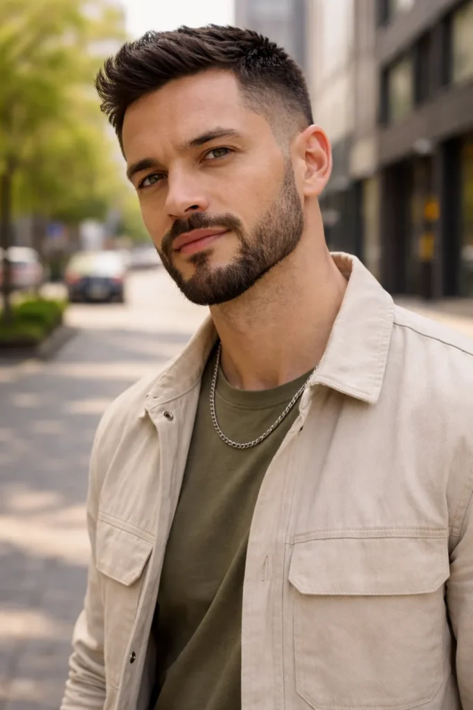 Short Beard with Fade