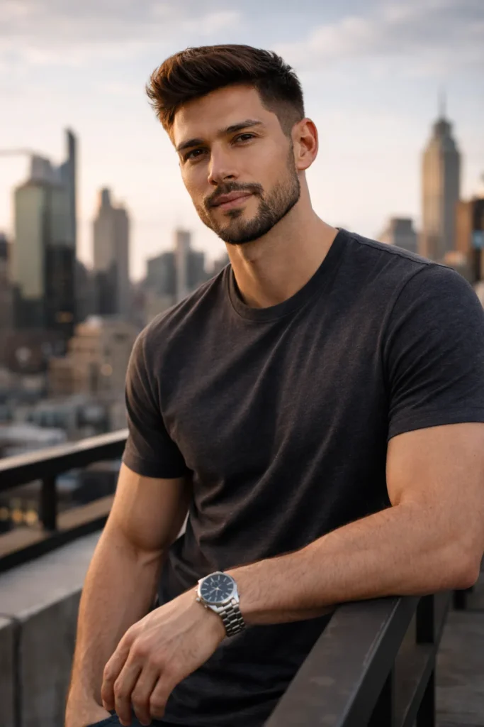 Short Beard with Goatee Fusion