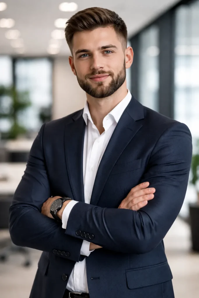 Short Boxed Beard With Soft Edges