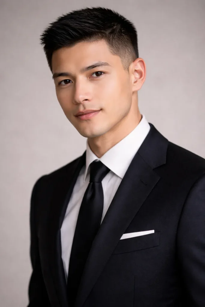 Short Crop with Clean Shape