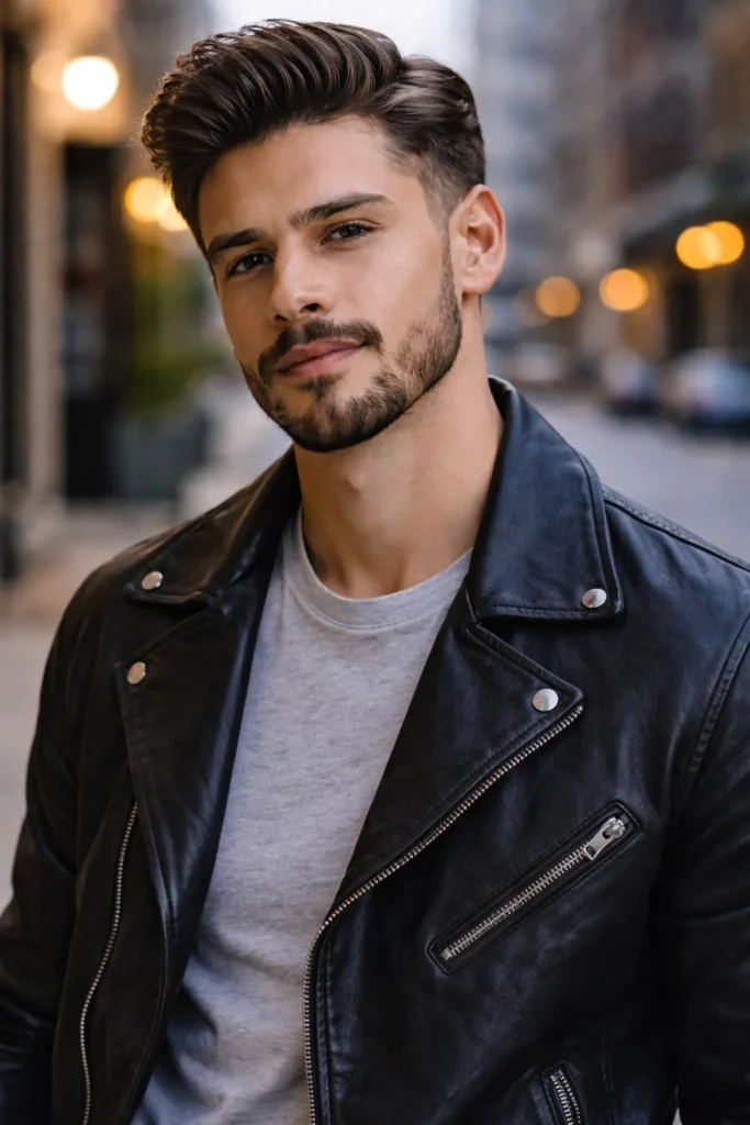 Short Pompadour Fade