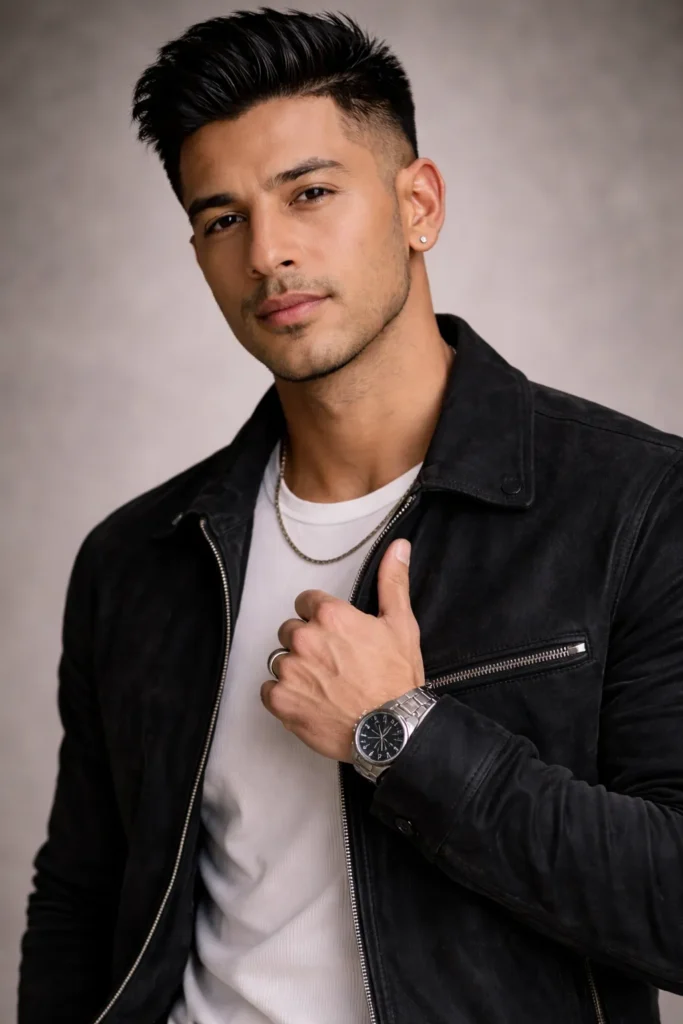 Short Pompadour Fade