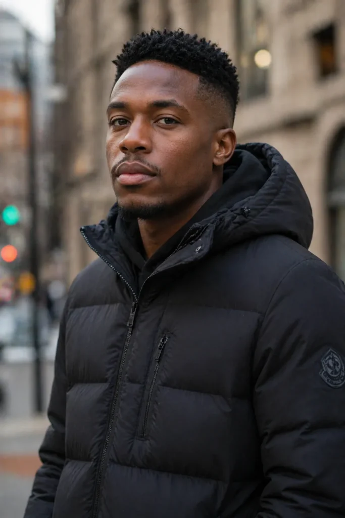 Short Quiff with Clean Low Fade