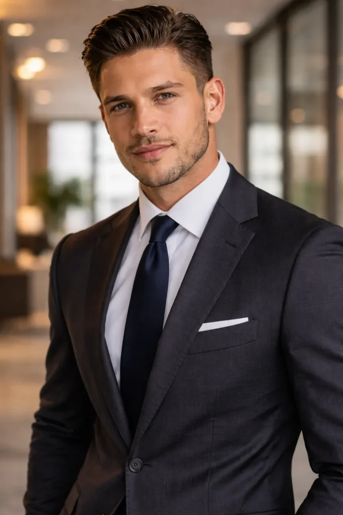 Short Slick Military Cut