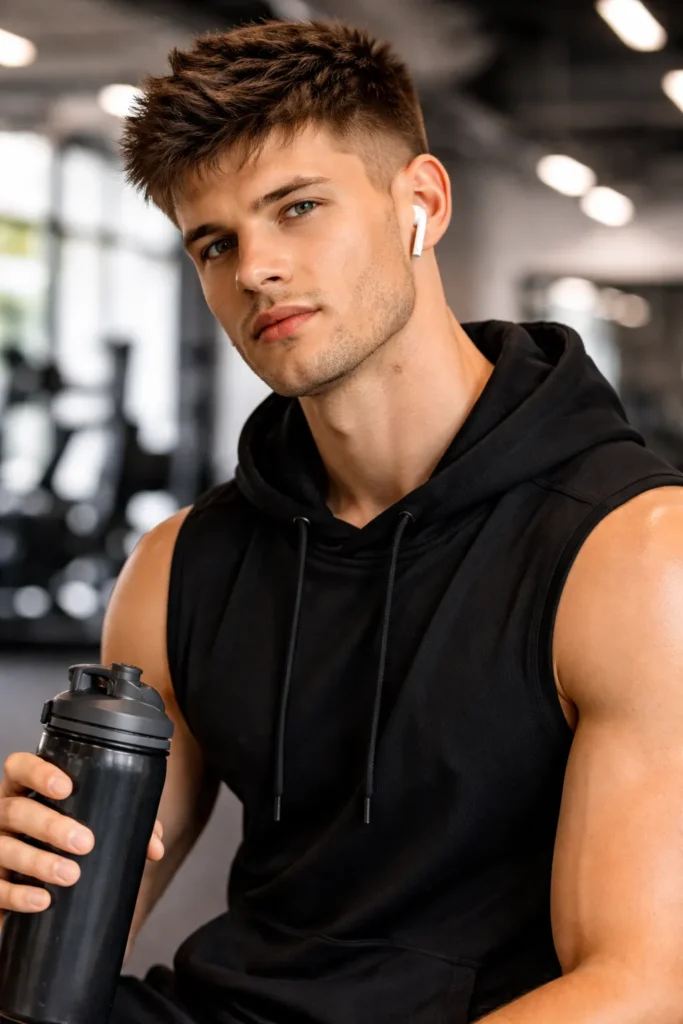 Short Spiky Texture with Fade